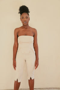 LAVELLE Suede Set (Ecru White)